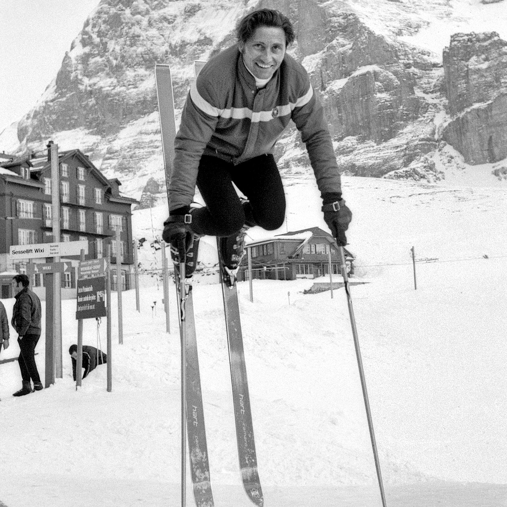 Sylvain Saudan, ‘Skier of the Impossible,’ Is Dead at 87