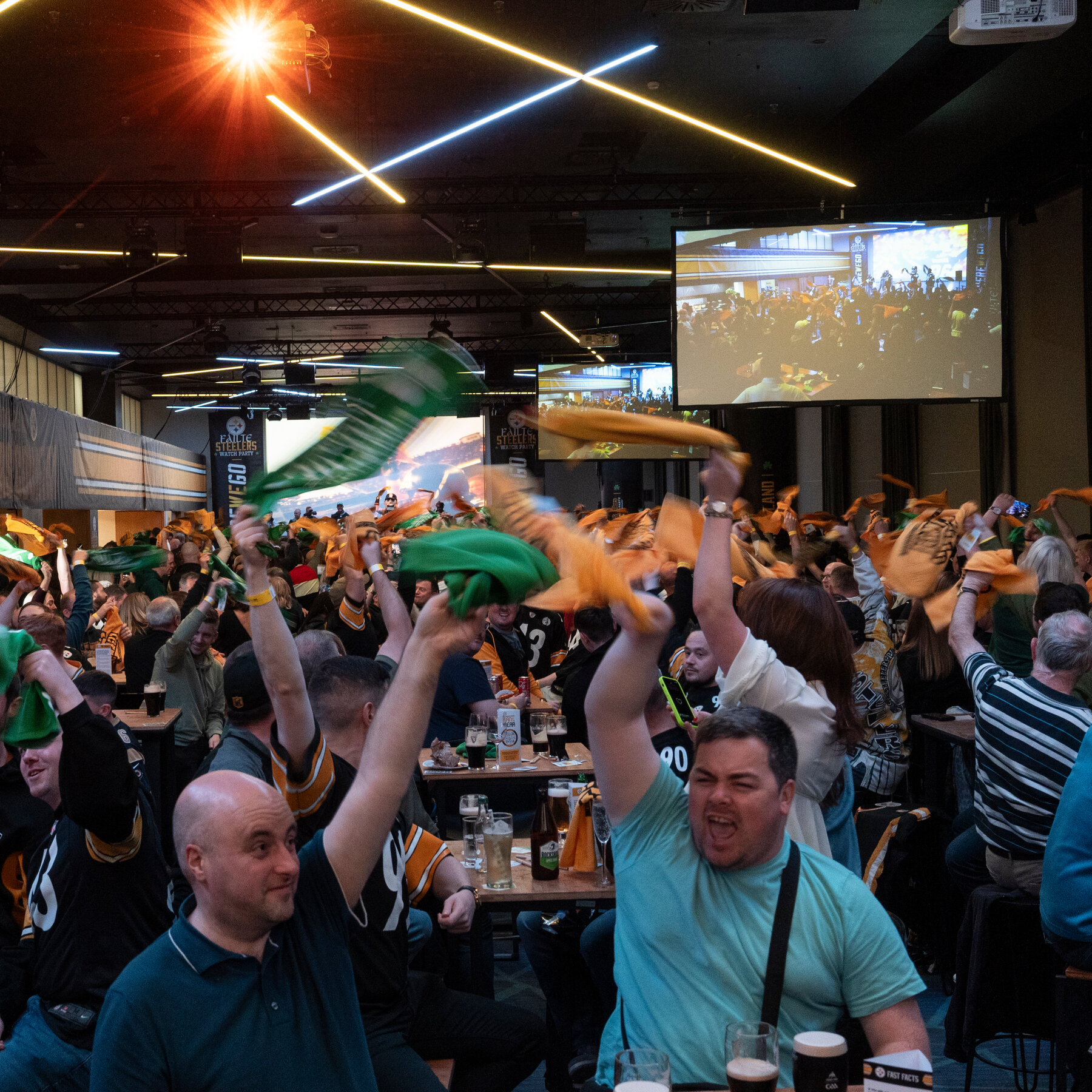 How the N.F.L. Builds a Fan Base in Ireland: Watch Parties, Clinics and Guinness