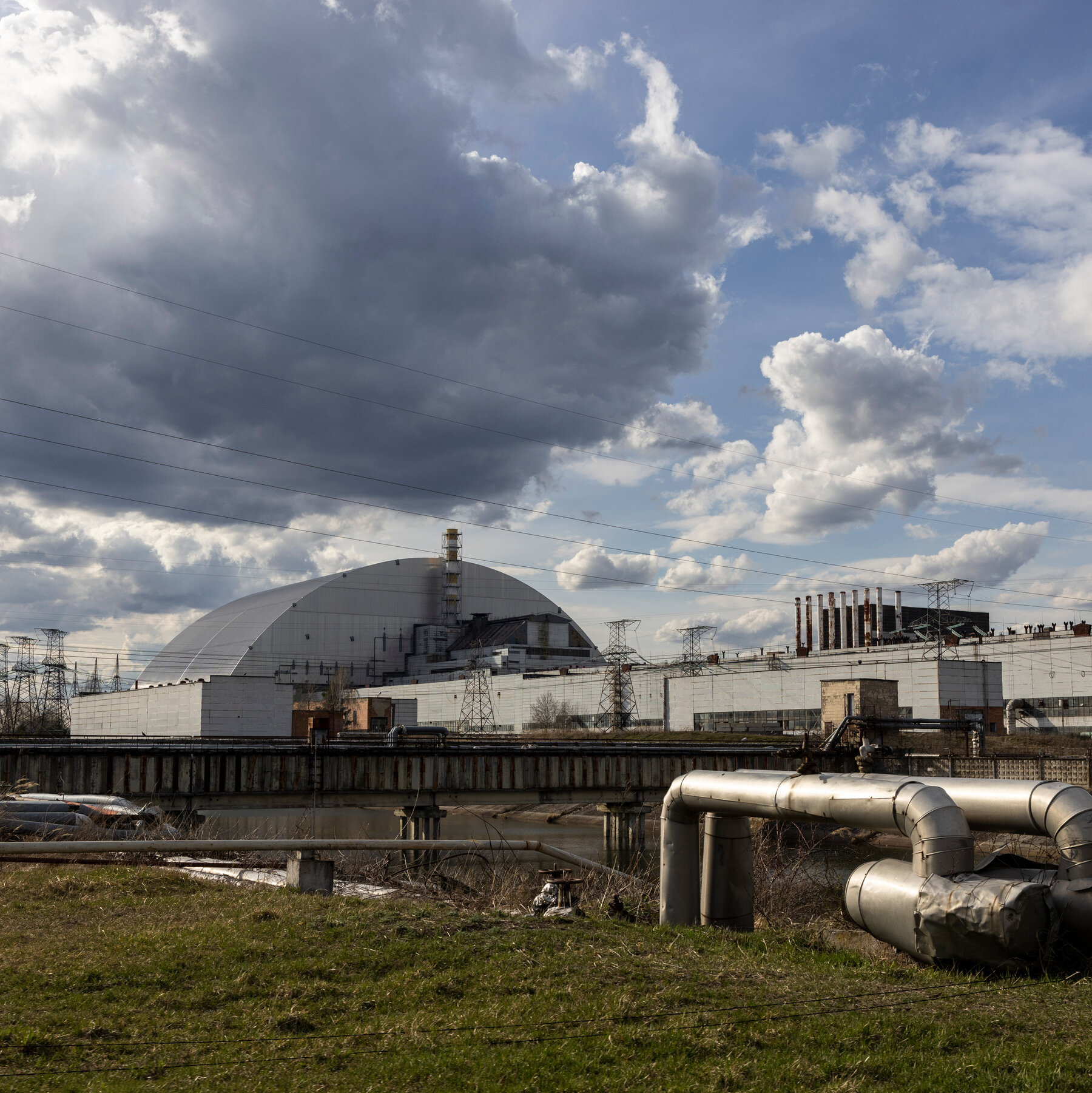 Russian Drone Hits Chernobyl Nuclear Radiation Shield, Ukraine Says